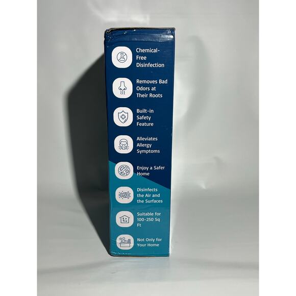 UVLIZER - UVO254 Tower UV Light Home Disinfection Device BRAND NEW In Box - Picture 2 of 8